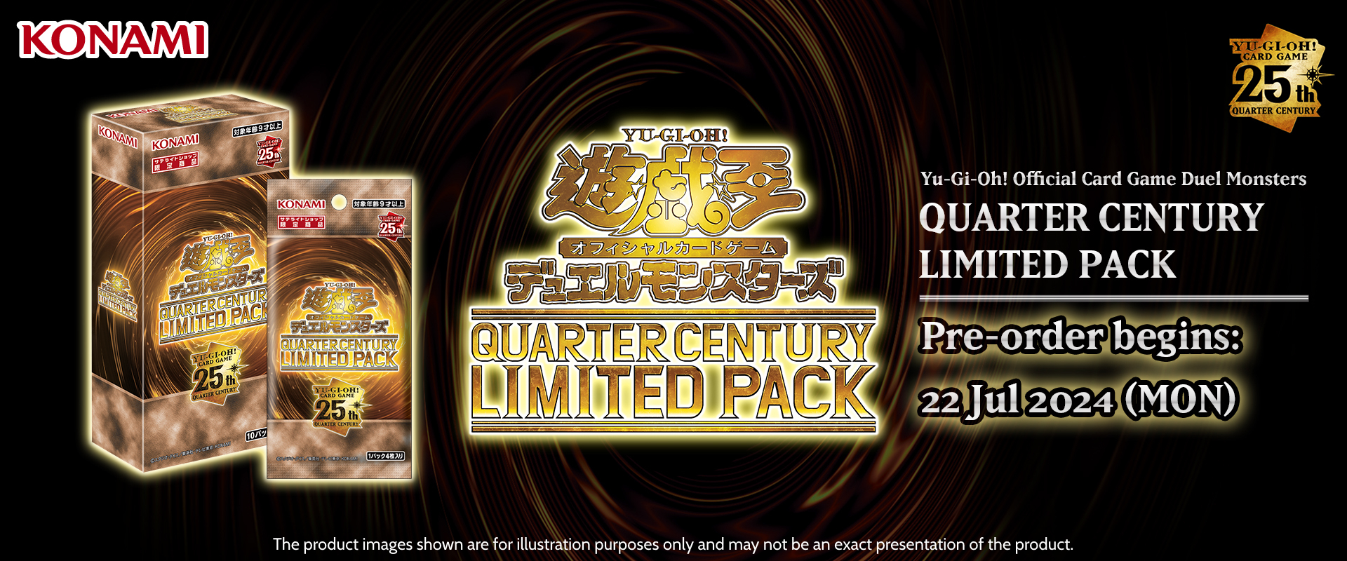 Yu-Gi-Oh! Official Card Game Duel Monsters QUARTER CENTURY LIMITED PACK